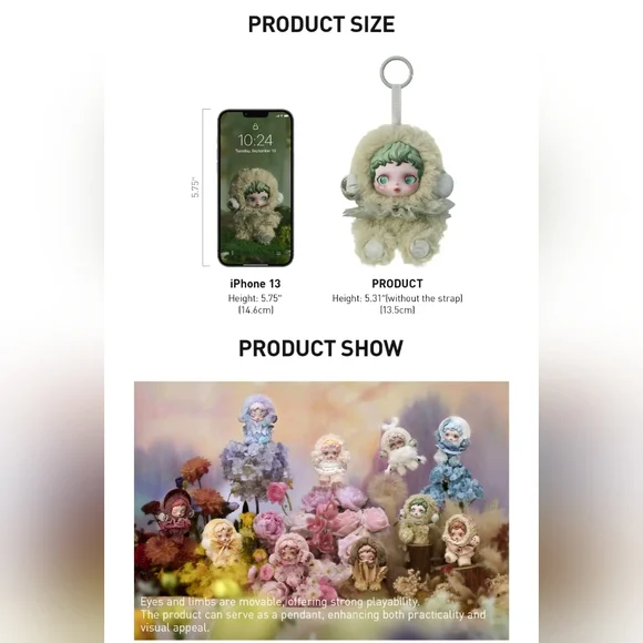 NIB Amber POP MART Skullpanda L'impressionnisme Series - Picture 8 of 9